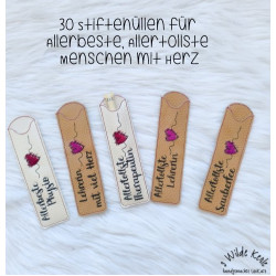 ADVENTSKALENDER 1. Dezember - Stickserie - 30 ITH Stiftehülle Vol. 4